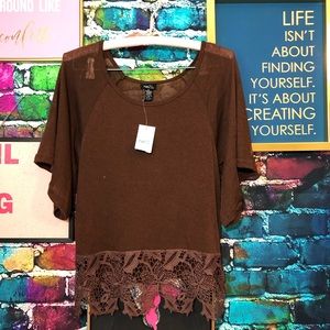 Rue 21 knit T with tags! 💕